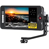 osee T5+ 5.5 Inch 1000nits Camera Monitor, Customizable False Color Field Monitor, HDR 4K HDMI Input 8 MySets Preview Workflow DSLR Monitor, Peaking Focus Assist, 3D Lut (Battery Not Included)