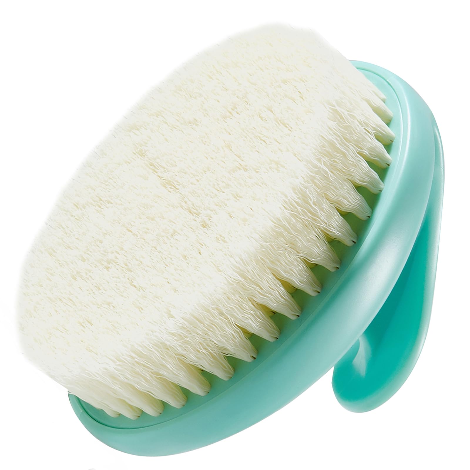 Dry Brushing Body Brush for Lymphatic Drainage & Exfoliation, Strong Grip for Deep Cleansing & Smooth Skin, Body Scrubber with Comfortable Bristles, Blue