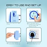 Uni-Com 24 Hour Plug-in Segment Timer Switch Energy Saving Home Security Light view 5