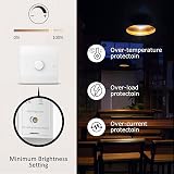Ledvia Trailing Edge Dimmer Switch 1 Gang 1 Way/2 Way 3-100W view 3