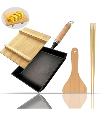 Amazon.com: J-kitchens Takumi Egg Fry Pan, Nano Embossing, Gas