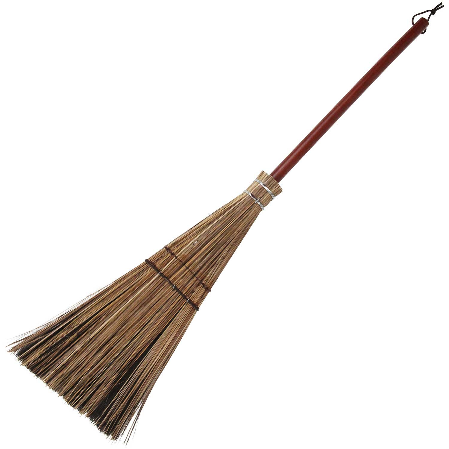 千吉 お庭ホーキ 芝生や砂利 アスファルトに 全長約820mm 掃幅約190mm 短柄 SGB-6商品画像