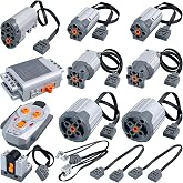 Leleopodo 13-in-1 Power Functions Motor Set Compatible with lego Motors kit | Standard size, safe and non-toxic, low noise, wire cover tough and durable, and excellent craftsmanship, beautiful gift box