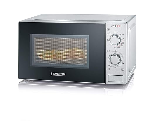 SEVERIN Microondas 2 en 1, con Función Grill, Incl. Rejilla de ...