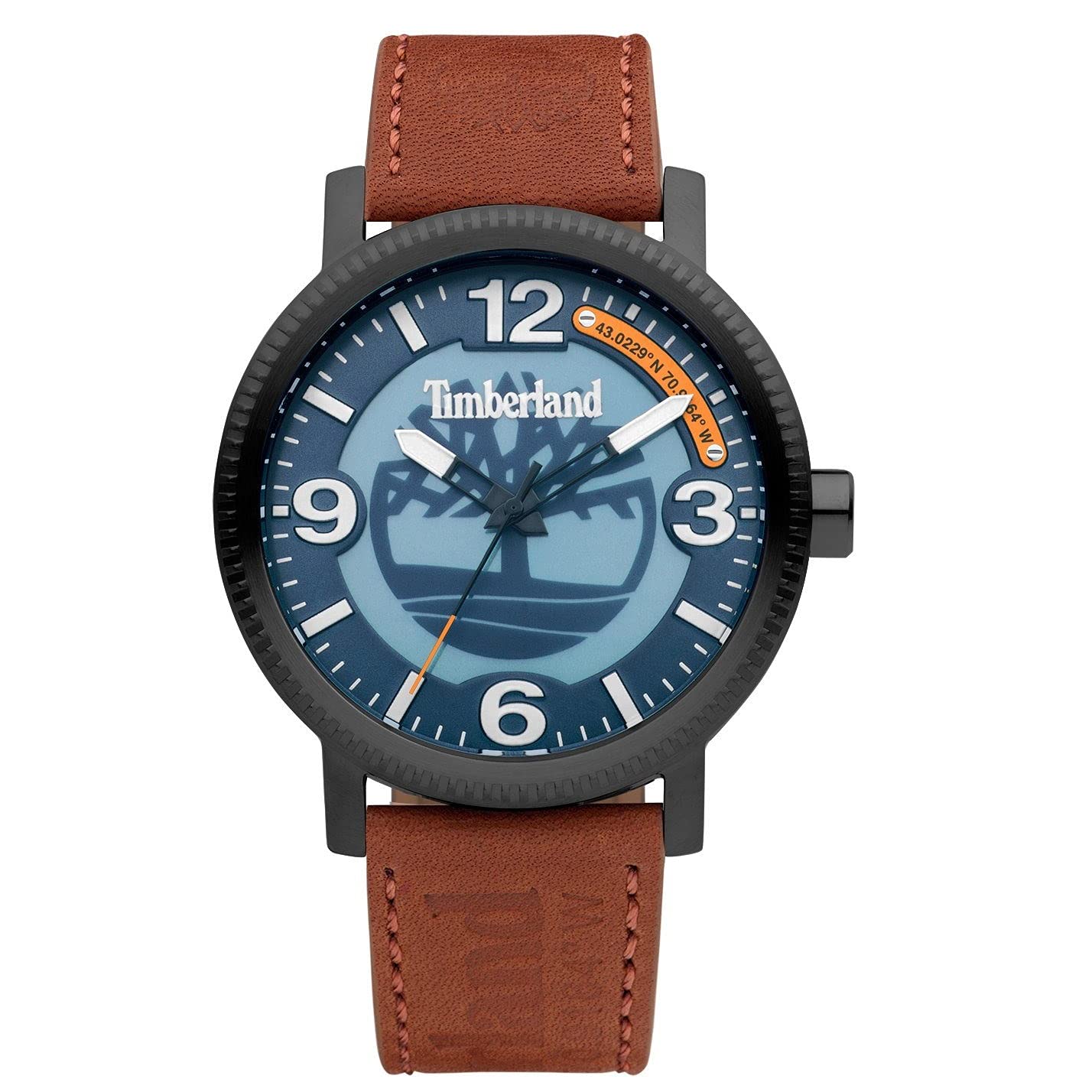 Timberland Men's Analogue Quartz Watch with Leather Strap TDWGA2101503