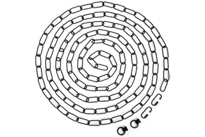 S SANGLE SOPFFY Chandelier Chain 10 Feet SANGLE SOPFFY Light Fixture Chain for Chandelier or Swag Light Fixtures,Lighting Chain Extension with Link Locks,Heavy Duty Chain for Light Fixture, Plant Hanging Chain.