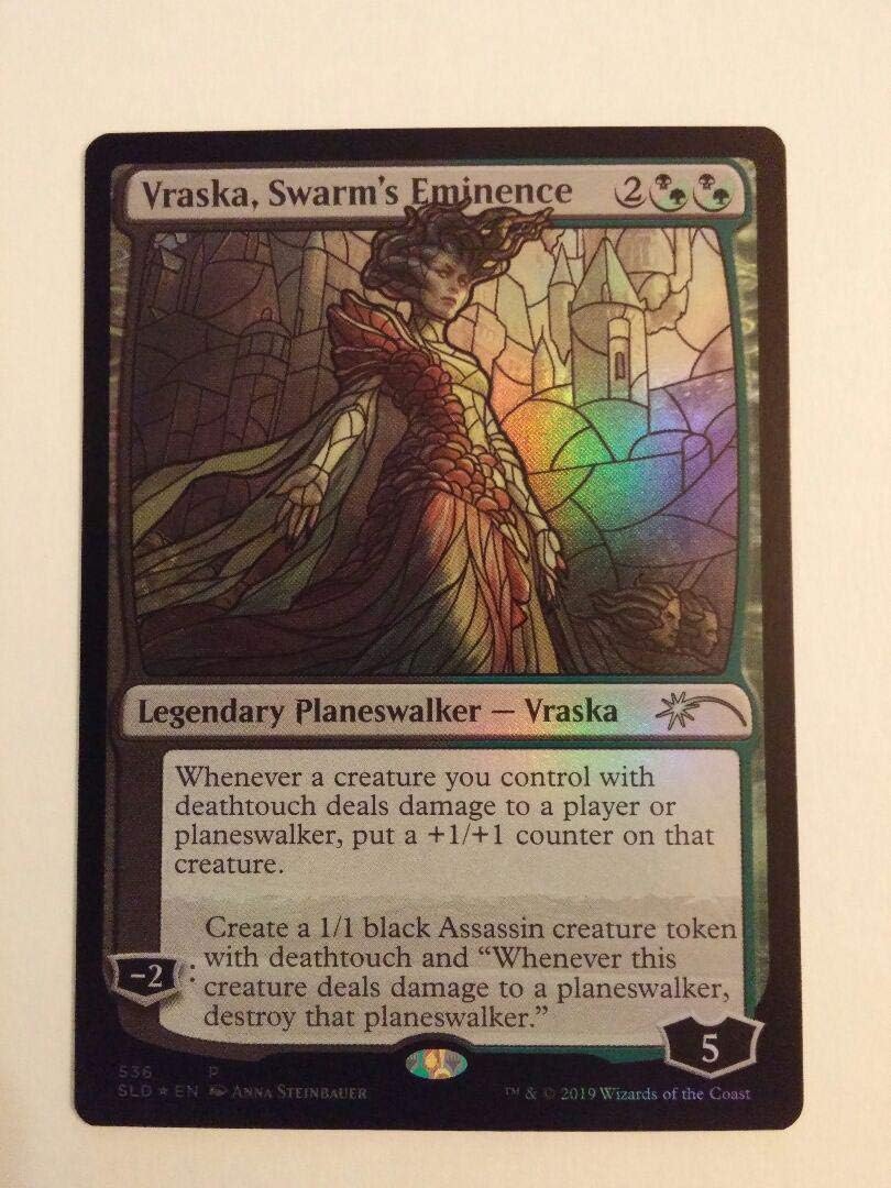 Amazon Mtg 群集の威光 ヴラスカ ステンドグラス Secret Lair おもちゃ ホビー