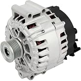 SCITOO 11260 Alternator 12V 170A fit for BMW for 325xi 2006 | for BMW for 323i 325i 325xi 330i 06,for BMW for 525i 525xi 530i 530xi 06-07|New Alternator|CW 6 Groove Clutch Pulley|2542720F