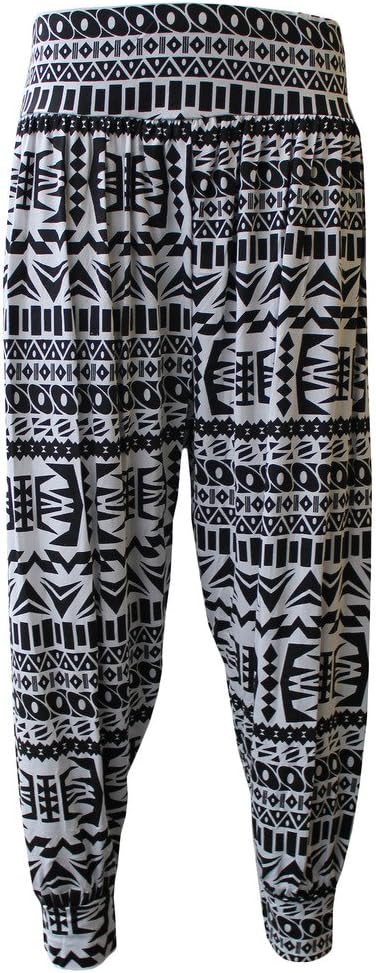 Pretty Fashion Women's Harem Trousers Ali Baba Long Ladies Girls Pants Baggy Harem Leggings Plus Size 8-22