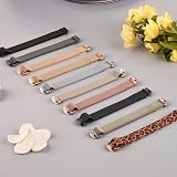 Vancle Strap for Fitbit Inspire 3 Rose Gold Stainless Steel Mesh Band view 6