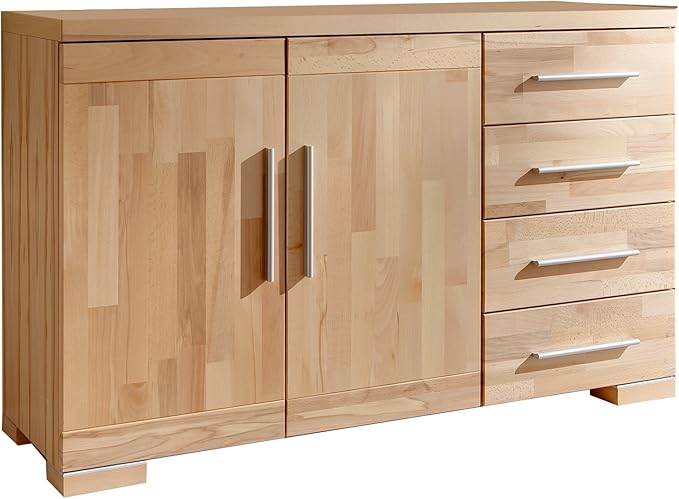 Java Exclusiv 52085 Anrichte Beni Kernbuche 41 x 130 x 83 cm: Amazon.de