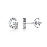 PAVOI 925 Sterling Silver CZ Simulated Diamond Stud