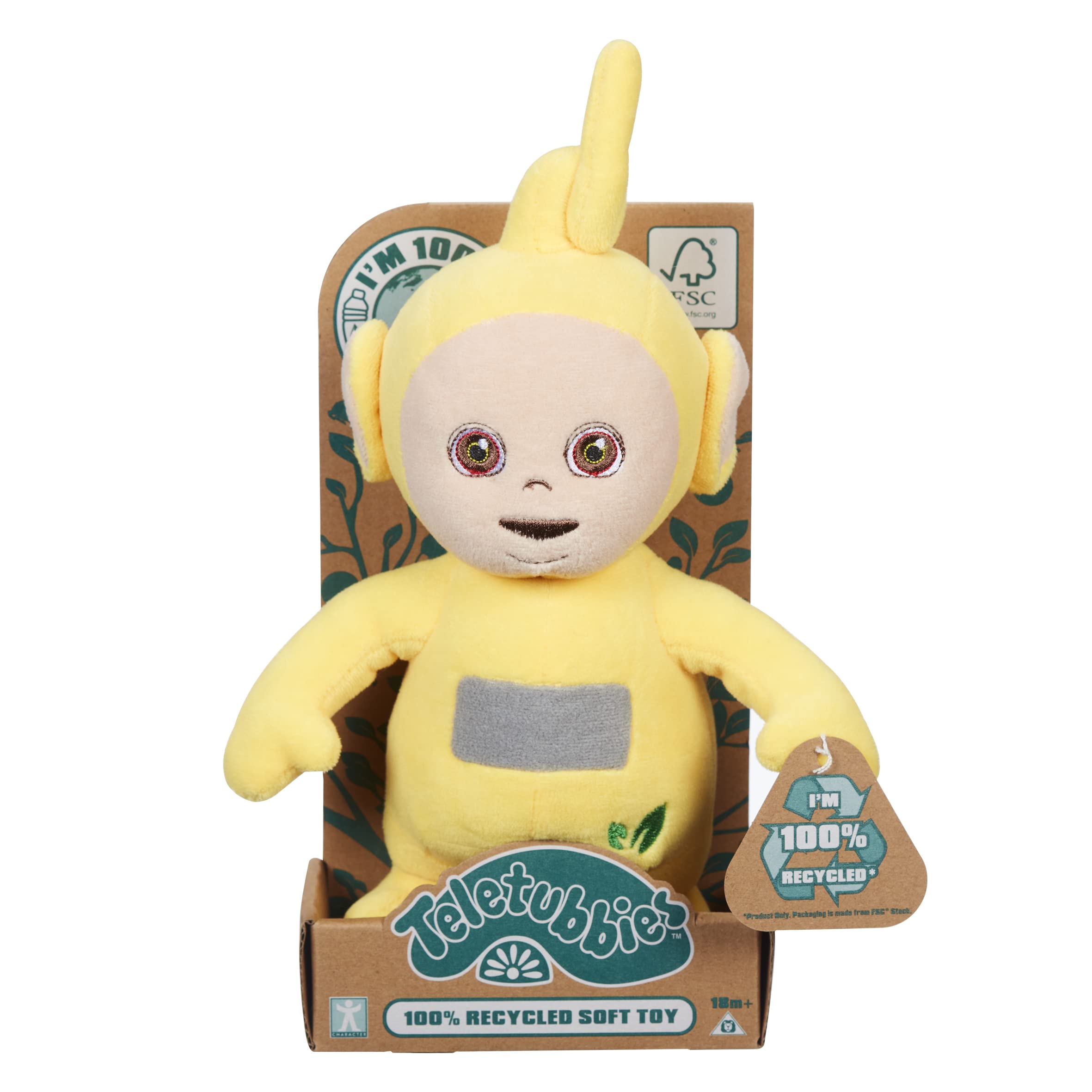 Teletubbies ECO PLUSH SOFT TOY- LAA-LAA