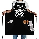 conda Funny Aprons for Men, Cooking Grill BBQ Kitchen Apron for Men, Adjustable Black Chef Apron with 2 Large Pockets, Funny Gift for Dad Husband Boyfriend, Fathers Day Kitchen Gifts, Birthday Gifts