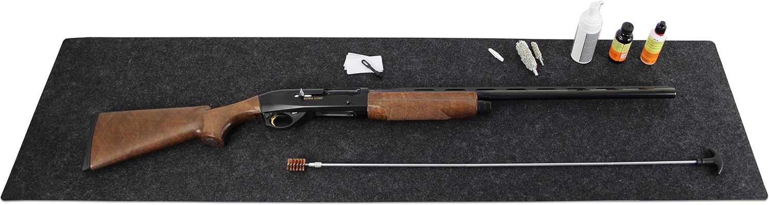 Drymate Gun Cleaning Pad (16 Inches x 59 Inches), Premium Gun Cleaning Mat - Absorbent/Waterproof - Protects Surfaces, Contains Liquids - America's #1 Selling Gun Pad - Made in The USA (Charcoal) : Sports & Outdoors