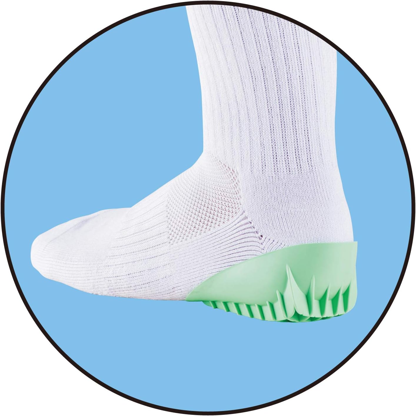 Mueller Sports Medicine Pro Heel Cups, Green, Regular (Sold in Pair): Health & Personal Care