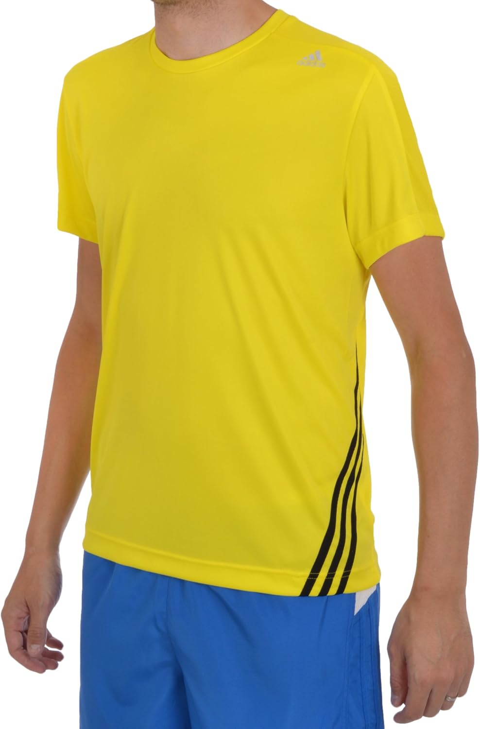 adidas Performance Mens Mid Base Running Top XL Yellow