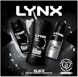 Lynx Black Trio Gift Set for Men Bodyspray, Bodywash & Antiperspirant - 3 Piece view 3