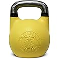 Kettlebell Kings Competition Kettlebells Weight (35mm handle) 8-48 KG | Hand weights Workout Gym Equipment & Strength training sets for Women & Men for Home Gym | Suitable for High Repetition Workouts