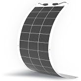 Renogy Flexible Solar Panel 100 Watt, 240&deg; Ultra Flex Bendable | 100W Flexible Solar Panel for for Marine RV Cabin Van Car Boat Curve Surfaces Off-Grid Systems, 0.1 Inch Lightweight, IP68