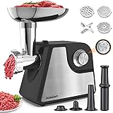 Meat Grinder, 2-Speed Mode Electric Meat Grinders