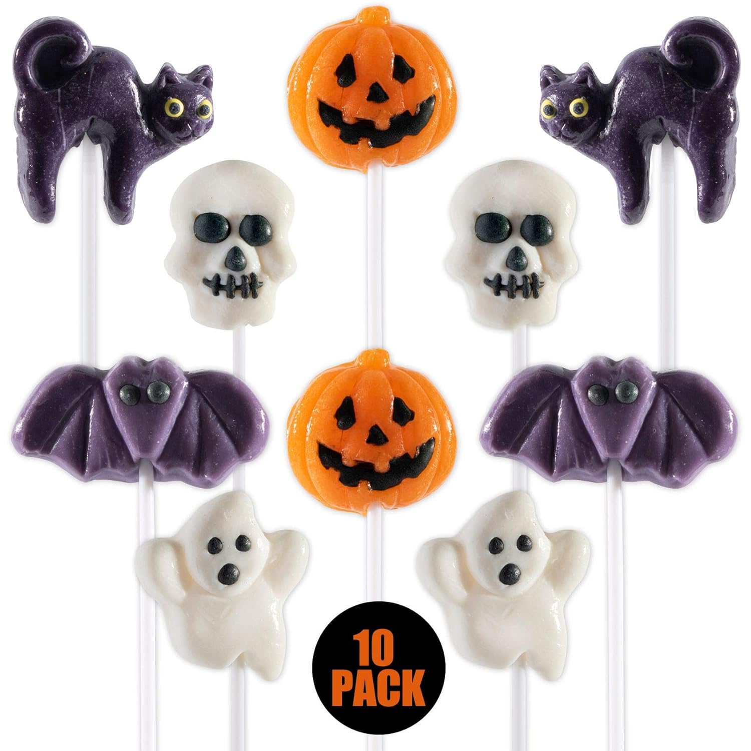 Amazon.com : Halloween-Themed Lollipops (10 Pack) Great for Halloween