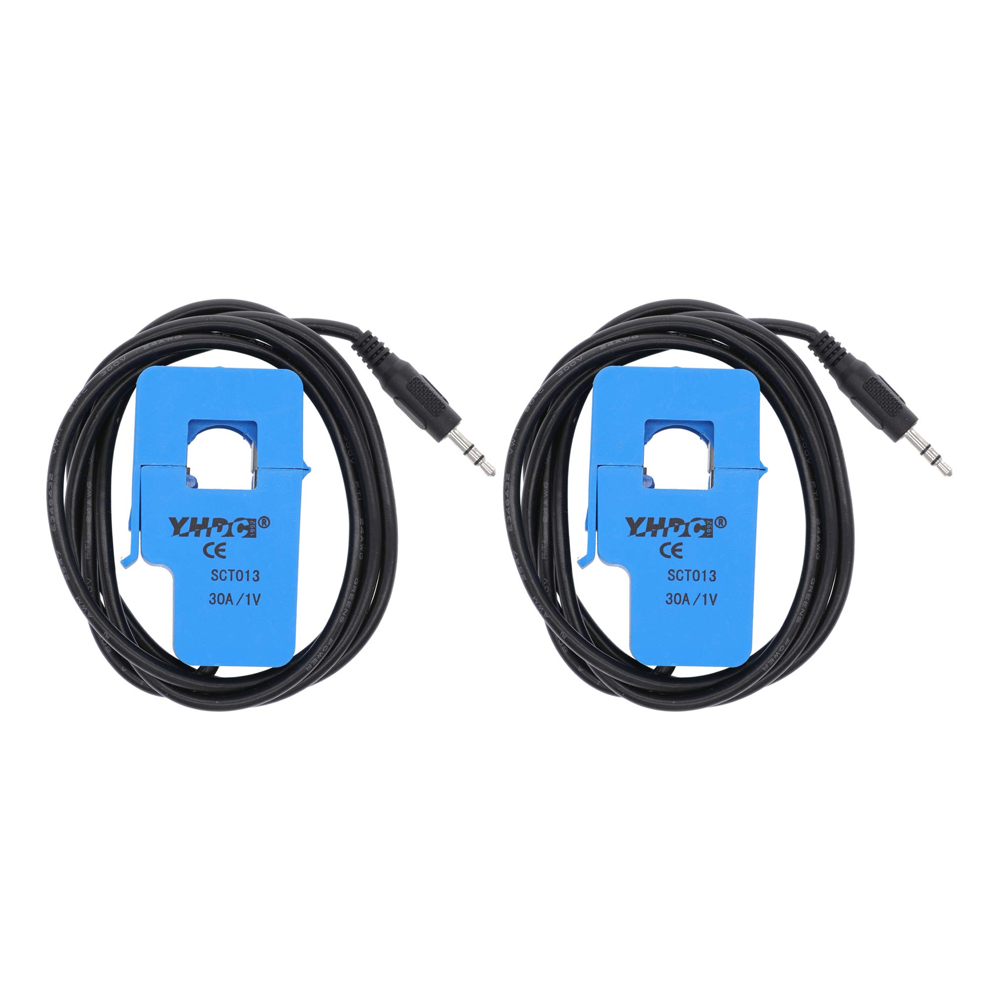 2PCS SCT013-030 30A 1V Non-invasive Split Core Current Transformer Sensor