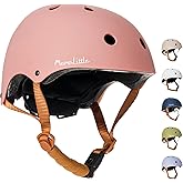 MomnLittle Kids Bike Helmet with Quick Pinch-Free Magnetic Buckle CPSC Certified Bike Helmet for Toddler Boys and Girls