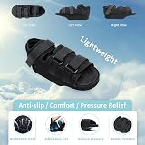 Tairibousy Adjustable Medical Walking Shoe for Post-Surgery Recovery (S) view 4