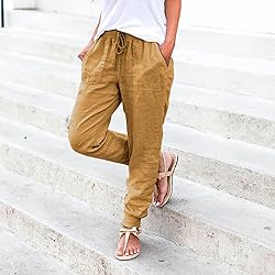 Cargo Pants Women Back Elastic Waist Pants camo