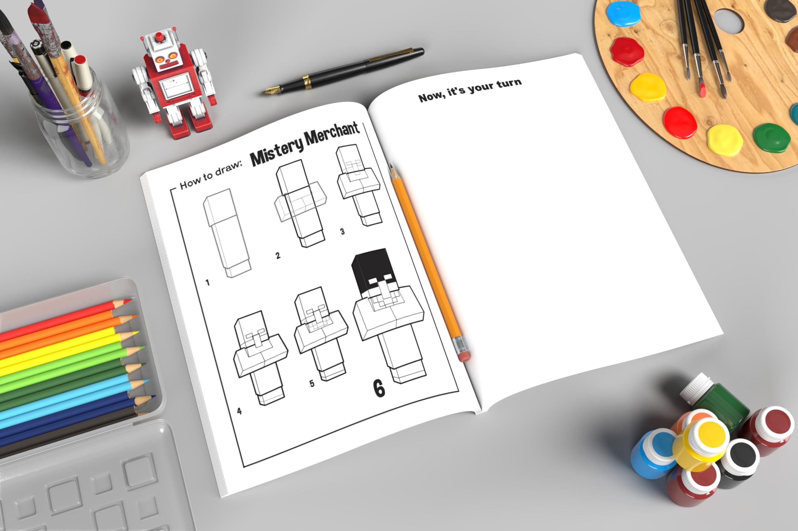How to Draw for Minecrafters: A Step-by-Step Drawing Guide for Young Artists (Unofficial Minecraft Activity Book for Kids)