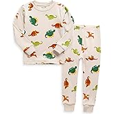 Vaenait baby 6M-12Y Infant Kids Toddler Girls Boys Soft Comfy Modal Tencel Sleepwear Pajamas 2pcs Set