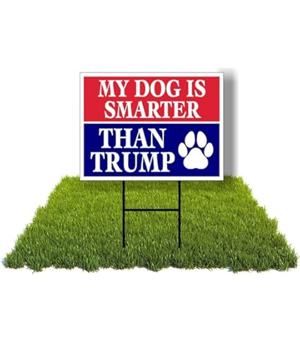 Biden Yard Sign 18x24 Inch - Double-Sided Political Sign For Lawn - MAGA Trump Support