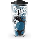 Tervis Disney Nightmare Before Christmas 25th Anniversary Made in USA Double Walled Insulated Tumbler Travel Cup Keeps Drinks Cold & Hot, 24oz, Classic