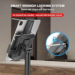 AboveTEK iPad Kiosk Floor Stand - Height Adjustable