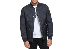 Calvin Klein Mens Reversible Diamond Quilted JacketJacket