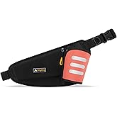 OllyDog Hydro-Slim Pack – Adjustable Belt Bag/Fanny Pack with Reflective Lining, Water Bottle Holder, Leash Attachment & Phone Pocket, Ideal for Hands-Free Dog Walking, Running & Hiking (Reef)