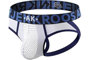 Arjen Kroos Men's Jockstrap Sexy Underwear Mesh Jock Strap Athletic Supporter
