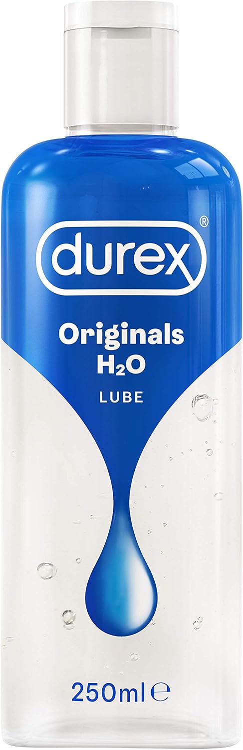 Durex Play Feel Water Based Lube, 250ml, Gentle, pH Friendly, Non Sticky, Non Staining, Unflavoured, Condom & Toy Compatible