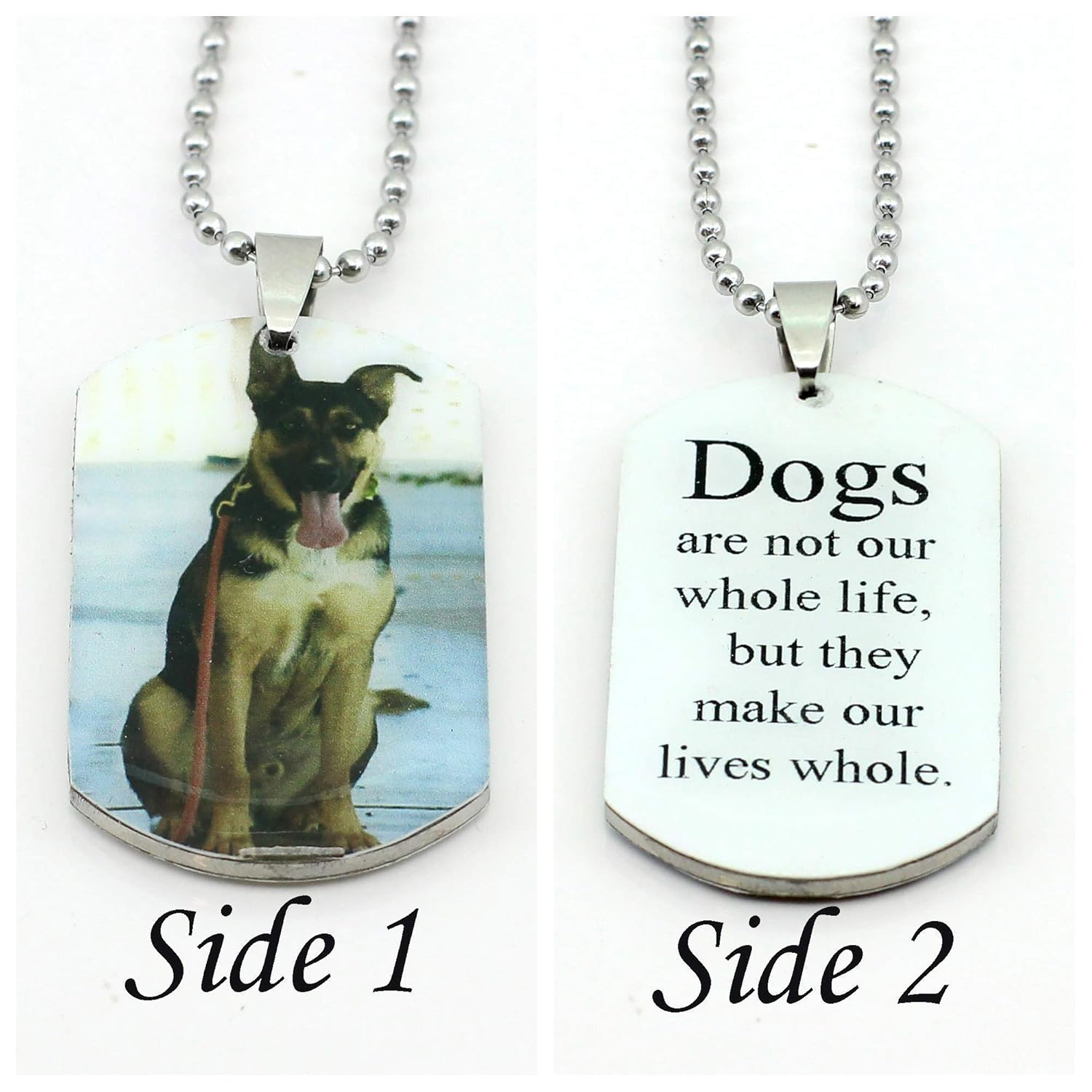 Dog tag necklace for dogs Clearance