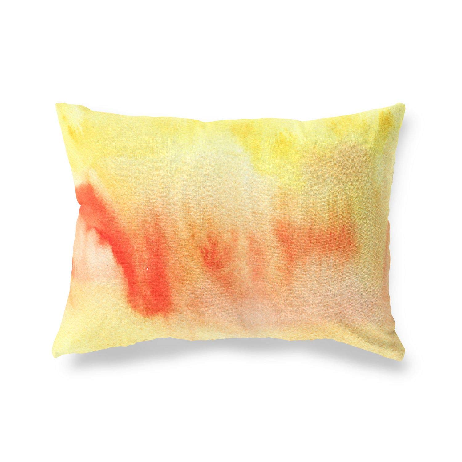 Bonamaison Decorative Cushion Cover Watercolor Theme, Throw Pillow Covers, Home Decorative Pillowcases for Livingroom, Sofa, Bedroom, Size:35x50 Cm - Designed and Manufactured in Turkey