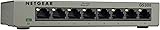 NETGEAR GS308-100UKS 8 Port Gigabit Ethernet Desktop/Wallmount Switch