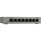 NETGEAR GS308-100UKS 8 Port Gigabit Ethernet Desktop/Wallmount Switch