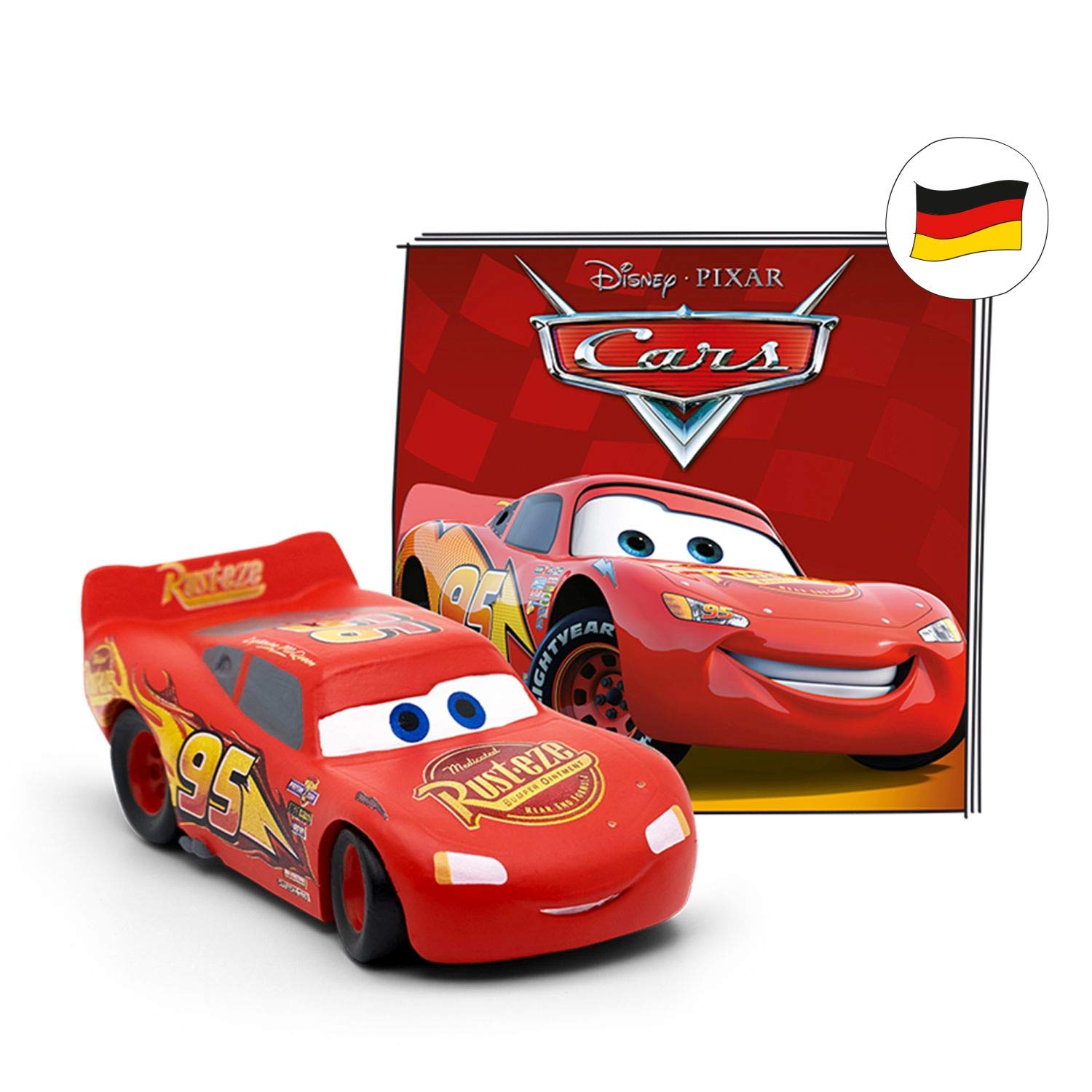 tonies Audio Figurine: Disney Cars Lightning McQueen Approx. 50 Min Story - Ages 4+
