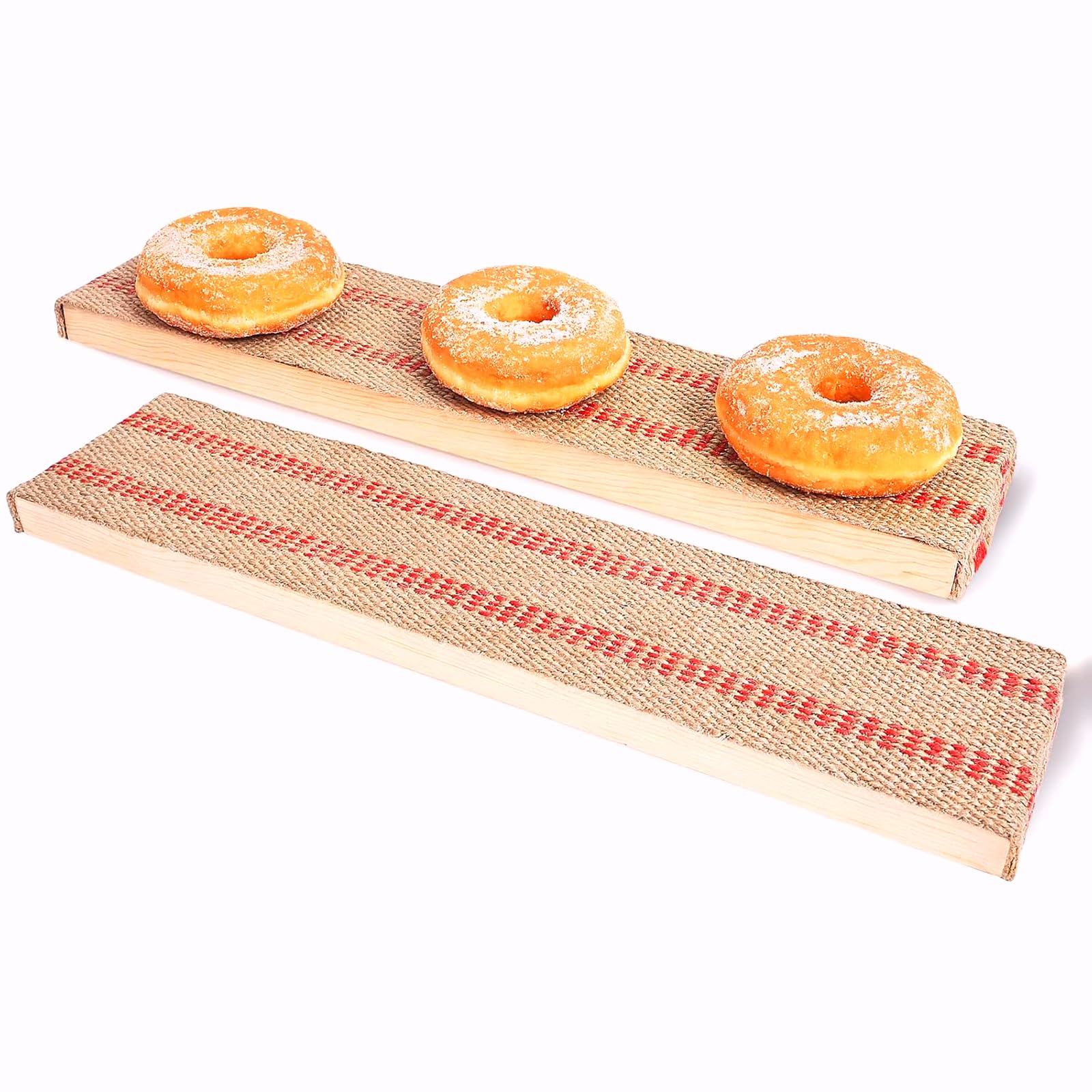 Photo 1 of 1 Pair Bagel Boards For Baking Bagels?Cedar and Burlap (Red)