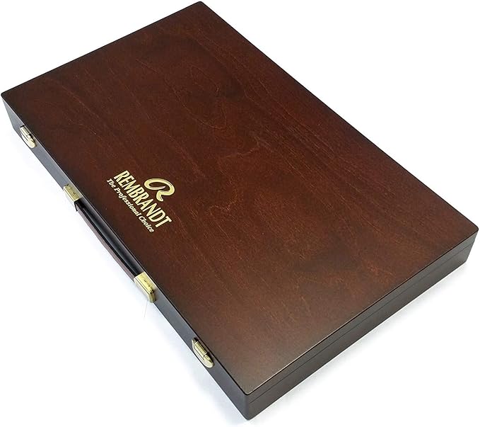 CAJA MADERA 150 PASTELES REMBRANDT: Amazon.es: Juguetes y juegos