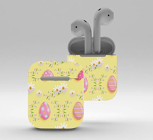 Download Amazon.com: Airpod Skins Decal Vector Easter Holiday Seamless Spring Airpod Decal Skin Airpod ...