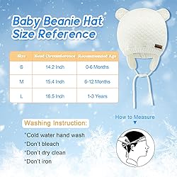 Baby Toddler Winter Beanie Warm Boys Girls Earflap