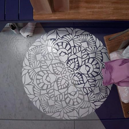 Mandala Floor Stencil Medallion Floor Painting Stencil Wall