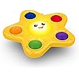 Baby Einstein Ocean Explorers Pop & Glow Starfish Light Up Sensory Popper Toy, for Babies Ages 6 Months and up